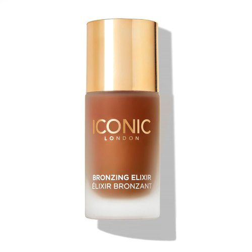 ICONIC LONDON Bronzing Elixir - Lightweight Satin-Matte Bronzer Drops for a Vegan Bronze Glow, 1 oz.