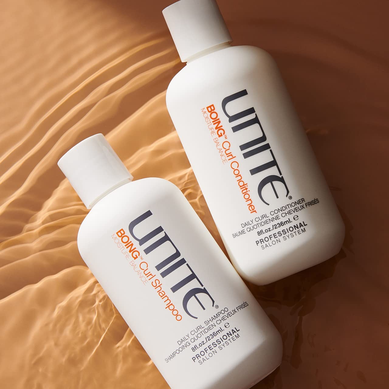 UNITE Hair – BOING Curl Conditioner – Hydrating & Defining Formula for Wavy, Curly & Coily Hair – 8 Fl Oz