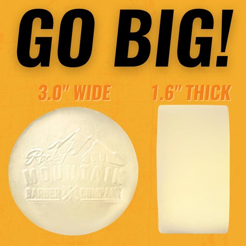 **Skiennix Men's All-in-One Shampoo & Body Soap Bars - Extra Thick Glycerin - 2 Soaps, Spiced Sawdust Scent, 14.5 oz**