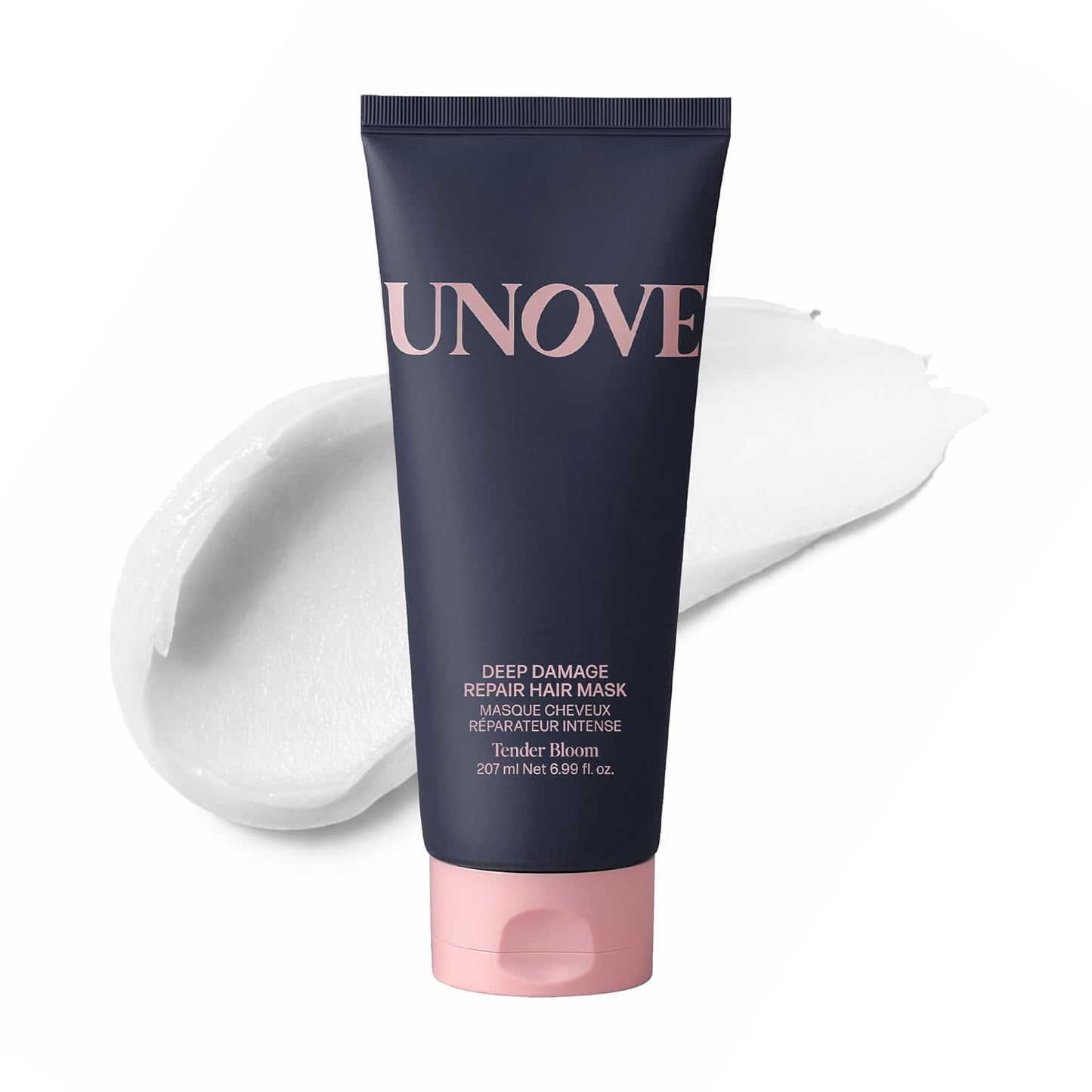 UNOVE Deep Damage Repair Hair Mask - Protein Treatment for Damaged Hair | Deep Conditioning & Keratin | Tender Bloom, 7 fl oz