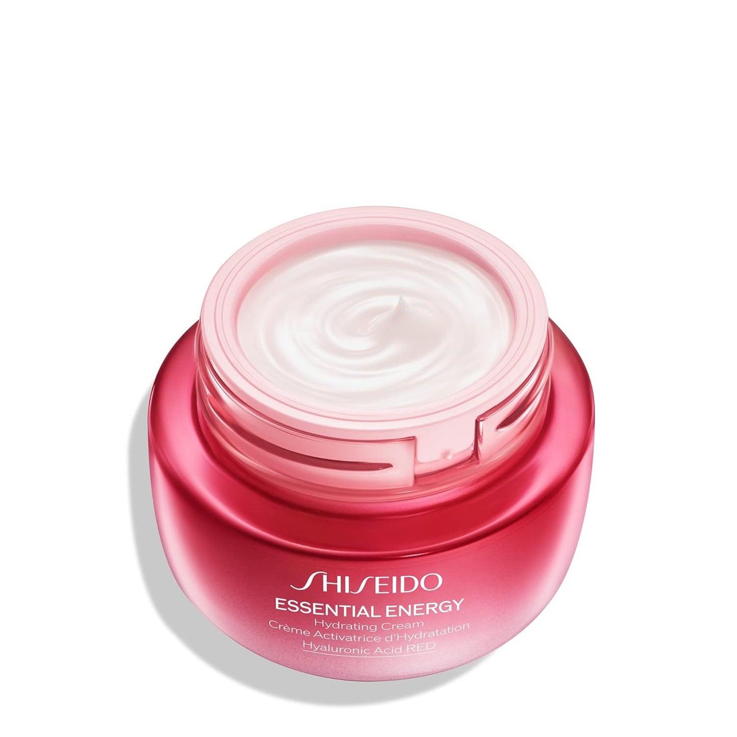 Shiseido Essential Energy Hydrating Cream - 24-Hour Hydration & Pore Reduction with Hyaluronic Acid | Vegan for All Skin Types