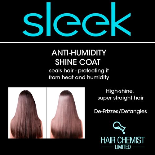 Hair Chemist SLEEK Anti-Humidity Shine Coat - 3 Oz | Smooth, Frizz-Free Finish