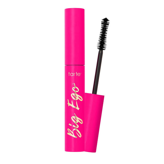 Tarte Big Ego Mascara - Ultra-Black, Long-Wear Vegan Formula for Fuller, Volumized Lashes
