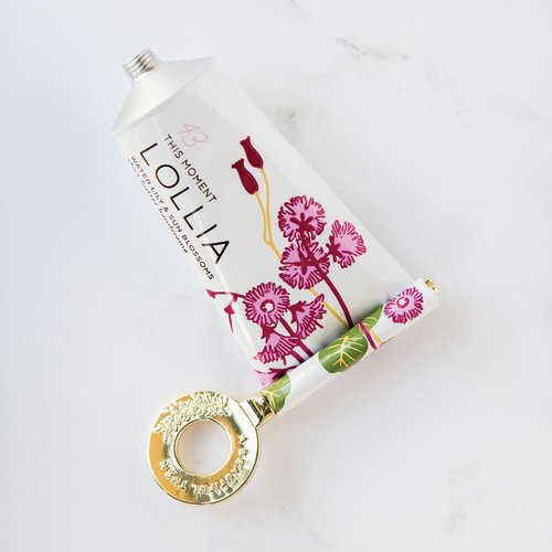 Lollia Hand Cream Tube Key - Easy Squeezer Tool for Floral Hand Cream | Charming Gold Accessory