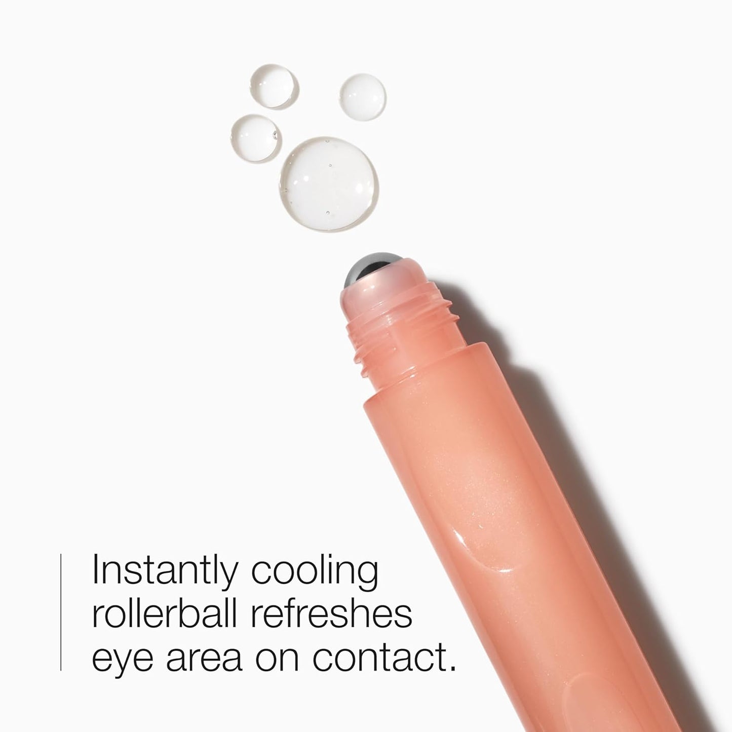 Clinique All About Eyes Serum - De-Puffing Eye Massage With Caffeine | Hydrating & Brightening, 0.5 fl. oz