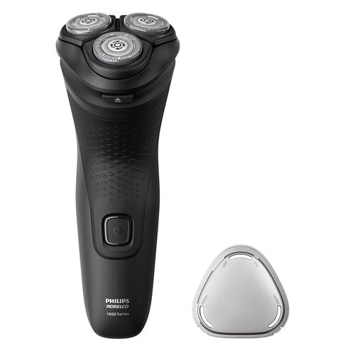 Philips Norelco Shaver - 1100 Series Dry Electric Shaver with 27 ComfortCut Blades | Deep Black, Model S1016/90
