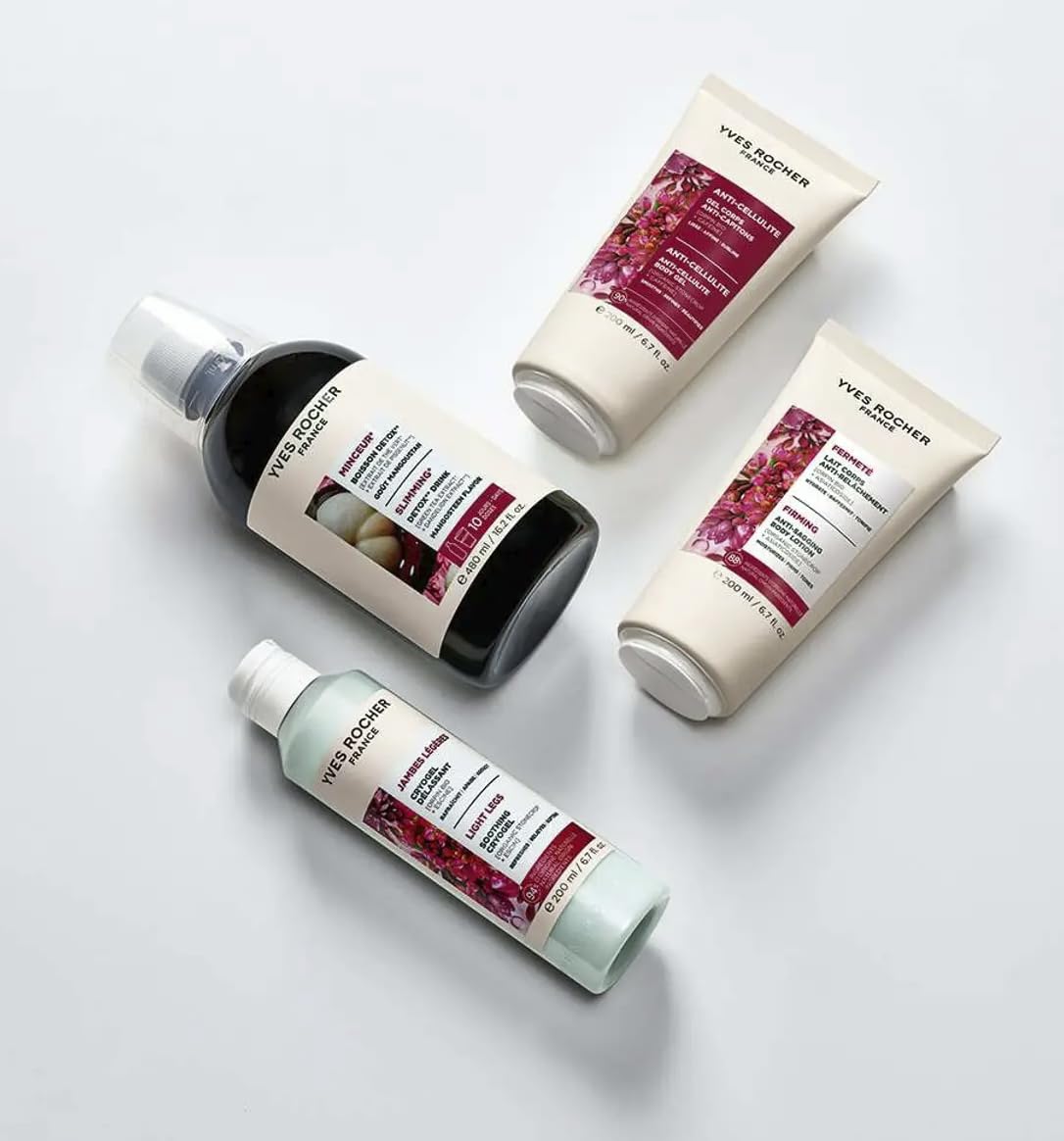 Yves Rocher Anti-Cellulite Moisturizing Gel - Firming & Smoothing Body Moisturizer | 200ml / 6.7 fl oz