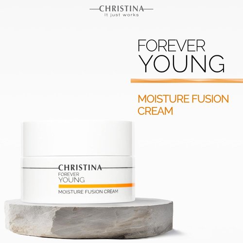 **Christina Forever Young Moisture Fusion Cream - Rejuvenating Face Moisturizer with Hyaluronic Acid | 50ml**