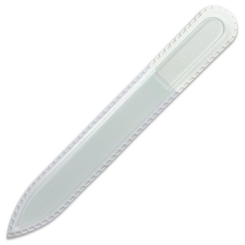 Mont Bleu Premium Glass Nail File - Handmade Czech Tempered Glass - Ideal for Natural Nails