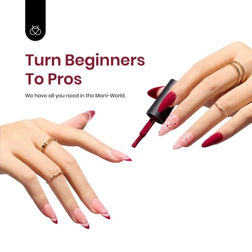 Beetles Red Gel Nail Polish, 1 Pcs 15ml Wine Red Burgundy Soak Off Gel Polish Nail Art Manicure Salon DIY Design Decoration Home Uv Nail Lamp Needed