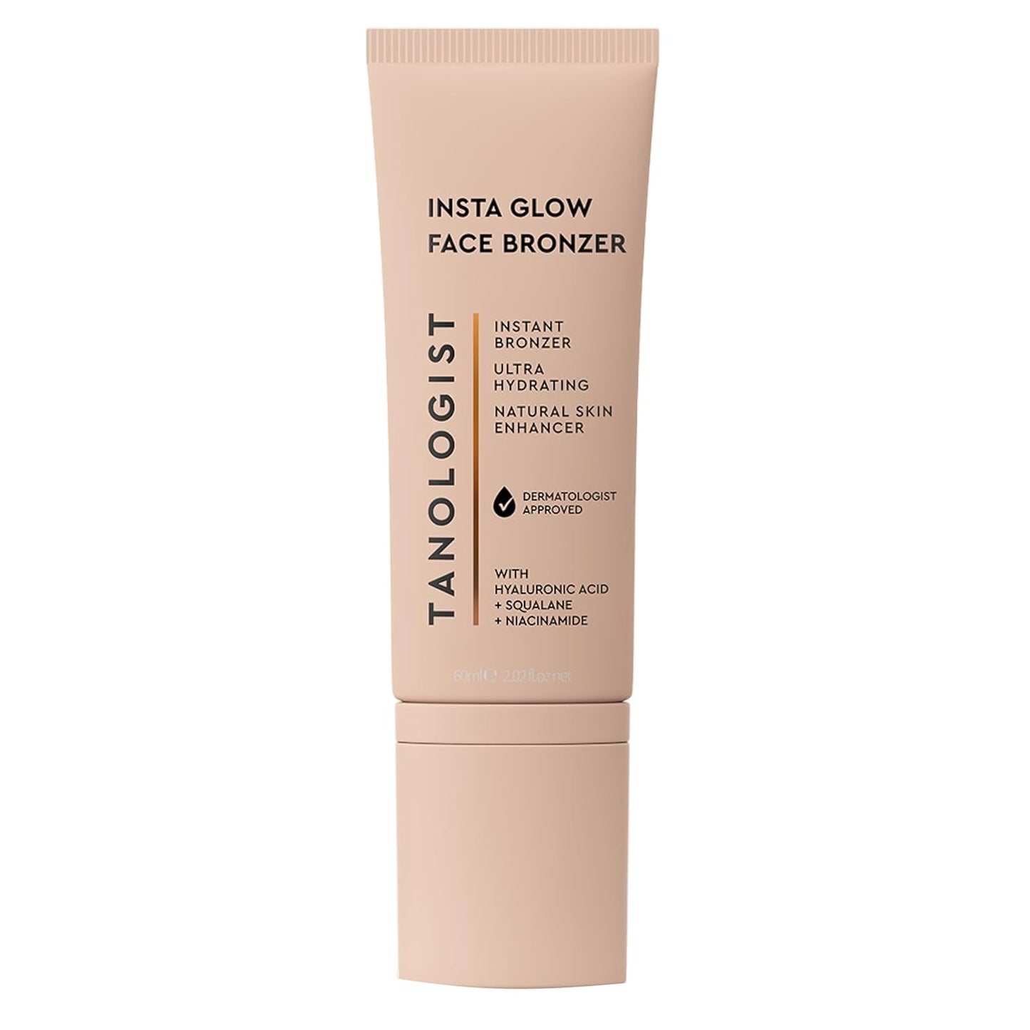 Tanologist Insta Glow Face Bronzer - Illuminating Cream for Instant Radiant Glow | Lightweight & Vegan, 2.02 fl. oz