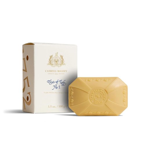 Caswell-Massey Elixir of Love Natural Bar Soap - Moisturizing Body Soap for All Skin Types | 3.5 oz