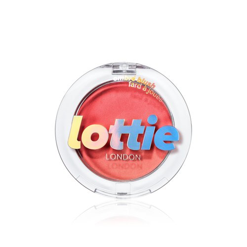 Lottie London Ombré Blush - Red Hot | Lightweight, High Pigment Powder for Natural, Buildable Color