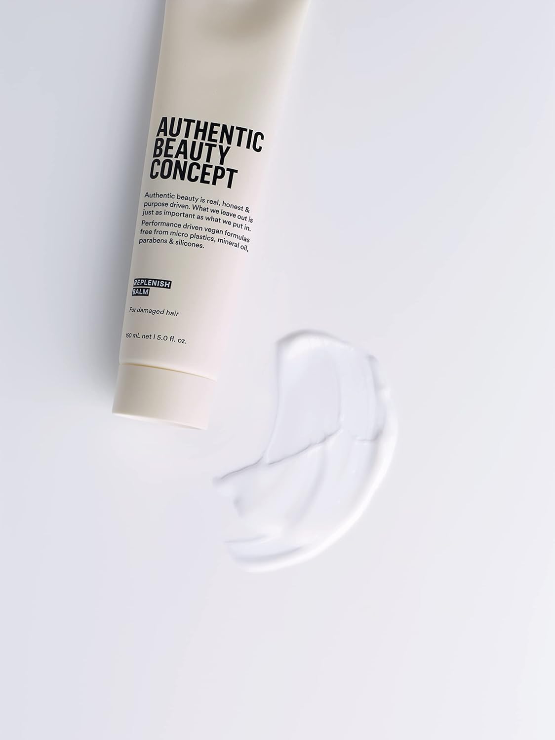 Authentic Beauty Concept Replenish Balm - Replenishing Hair Balm for Damaged Hair | Protects & Strengthens | Vegan & Cruelty-Free | 5 fl. oz