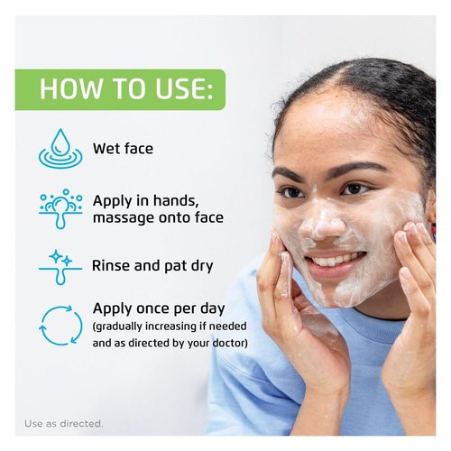 Oxy Acne Medication Face Wash - Maximum Strength 10% Benzoyl Peroxide for Clear Skin | 5 Fl Oz