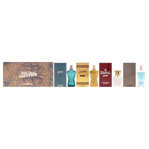Jean Paul Gaultier Miniatures Set for Men - 4-Piece Gift Set with Iconic Fragrances