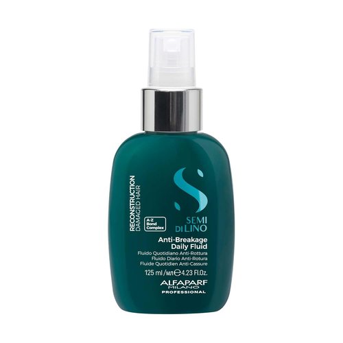 ALFAPARF MILANO Semi Di Lino Reconstruction Daily Fluid - Anti-Breakage Hair Treatment | Heat Protection & Shine - 4.23 oz