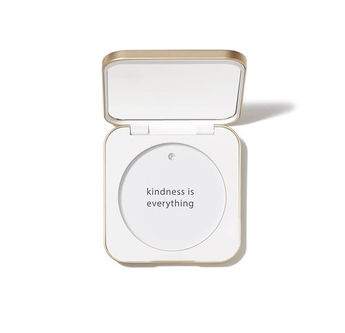 Jane Iredale Refillable Compact Aluminum Shell & Magnetic Closure Interior Mirror for On-The-Go Use Compatible with all Powder Refills 2 Colors