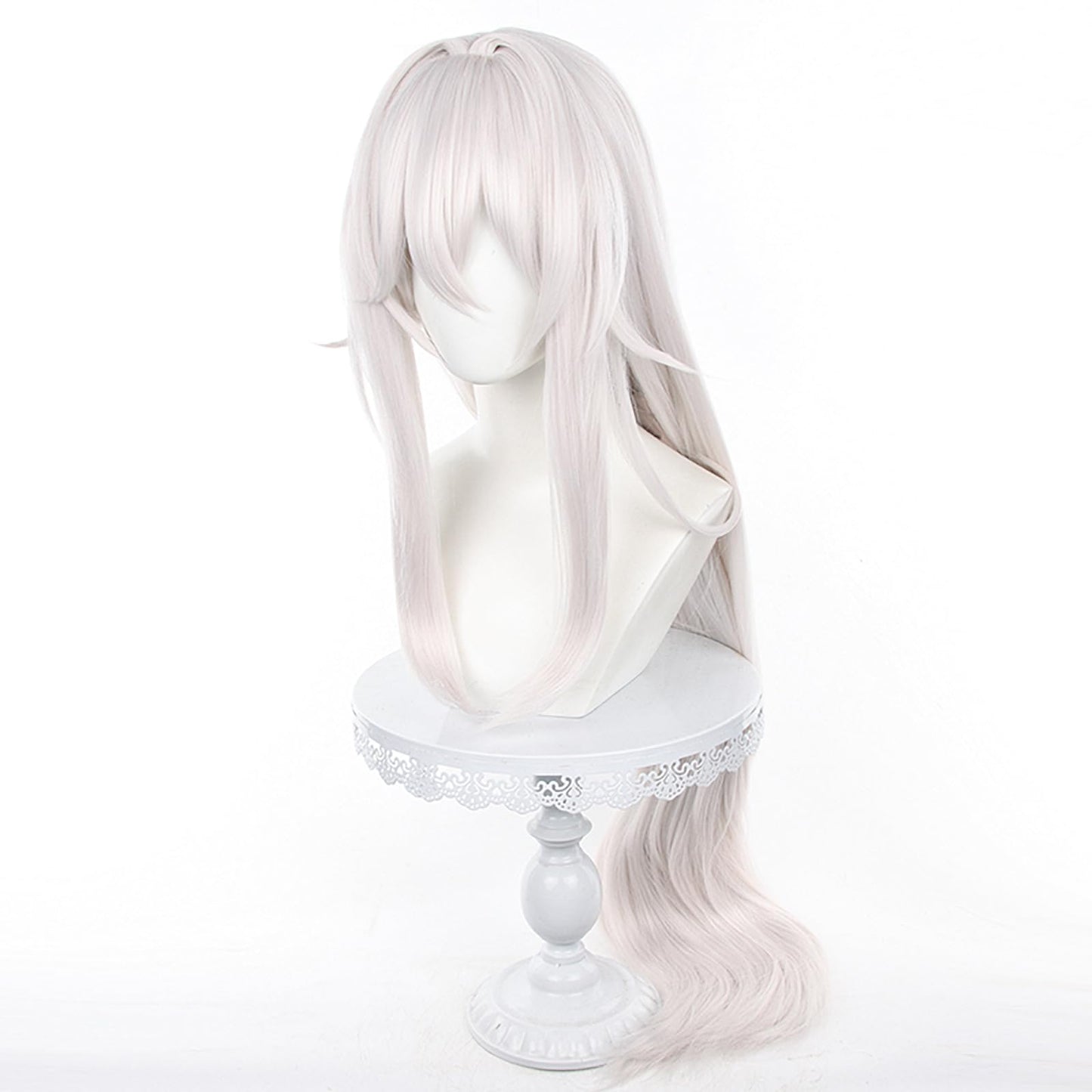 XiongXiongLe Honkai Star Rail Thelema Wig Cosplay Long Yellow Blonde Mixed Green Women Costumes Hair Wigs for Adult Cos Anime Game Party Halloween Christmas Daily Wear(Thelema)