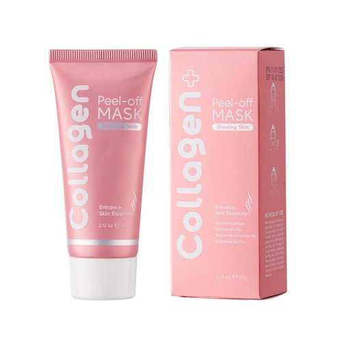 Regine Switzerland Collagen Overnight Face Mask - Hydrating & Firming Peel-Off for Radiance | 2.12 fl. oz