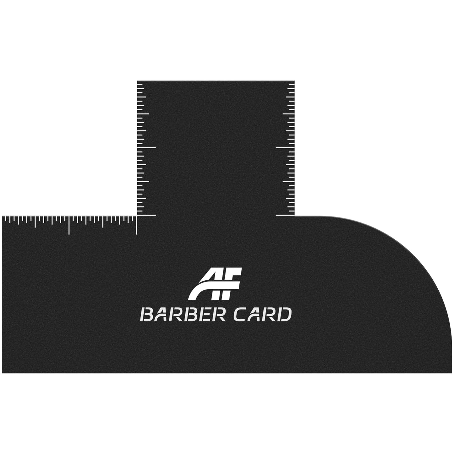 Skiennix Barber Enhancement Card - Reusable Measurement Tool for Precise Hairline Shaping | Black, One Size