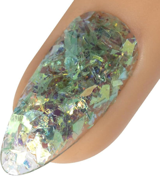 Young Nails Art Glitters - Premium Loose Nail Glitter Powder for Acrylic & Gel Nails | 1 oz Fine & Chunky Sparkles