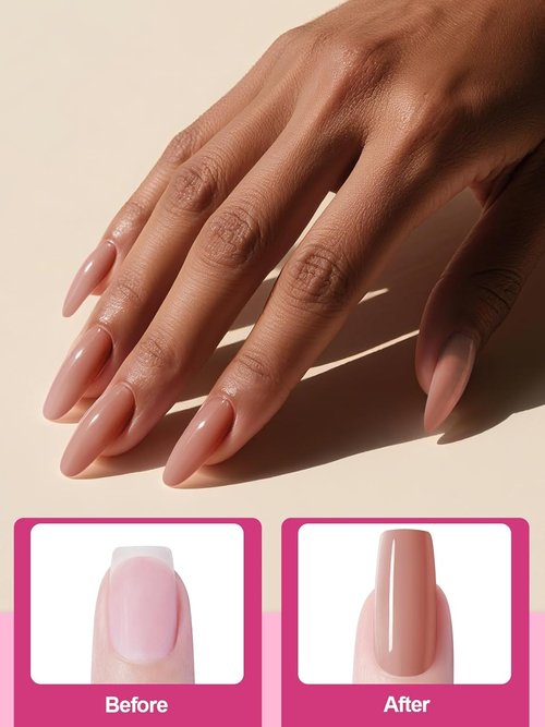 EBANKU Acrylic Nail Powder - Rosy Colors, 120g | Professional Quality, Long-Lasting & No Lamp Needed