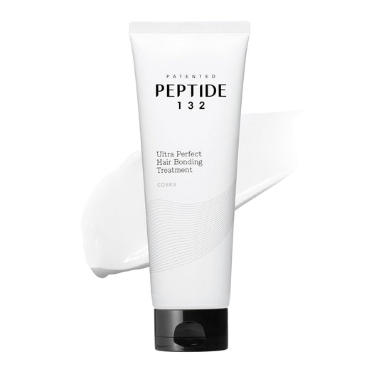COSRX PEPTIDE 132 Hair Bonding Repair Treatment - Deep Conditioner for Damaged Hair, Repairs Breakage & Split Ends - 8.11 fl oz