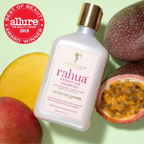 Rahua Hydration Shampoo - Vegan Moisturizing Formula for Dry, Damaged Hair | Tropical Passion Fruit & Mango Scent