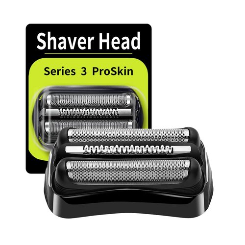 Braun 21B Series 3 Electric Shaver Replacement Head - Compatible Foil for 3010s, 3040s, 5409