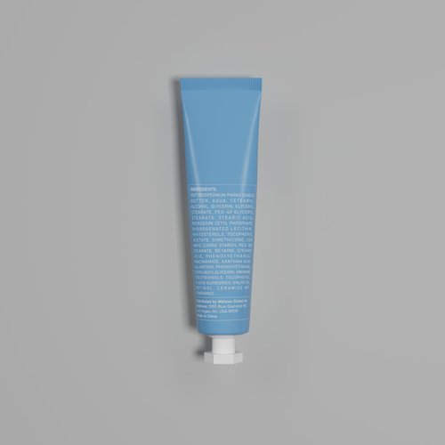 ÉCLAT NATUREL Shea Butter Hand Cream, Made with 45% Shea Butter Moisturizer for Dry Hands, Vitamin E Niacinamide Ceramide Hand Lotion, Radiant Nourish Moisturizing Cream, 2.37 Fl Oz