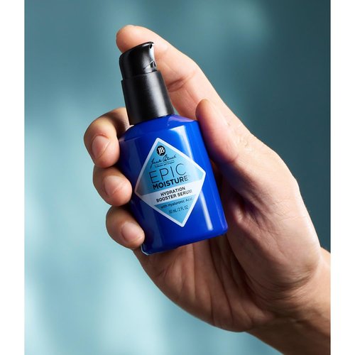 Jack Black Epic Moisture Hydration Booster Serum - Lightweight Anti-Wrinkle Face Moisturizer for Men, 2 Fl Oz