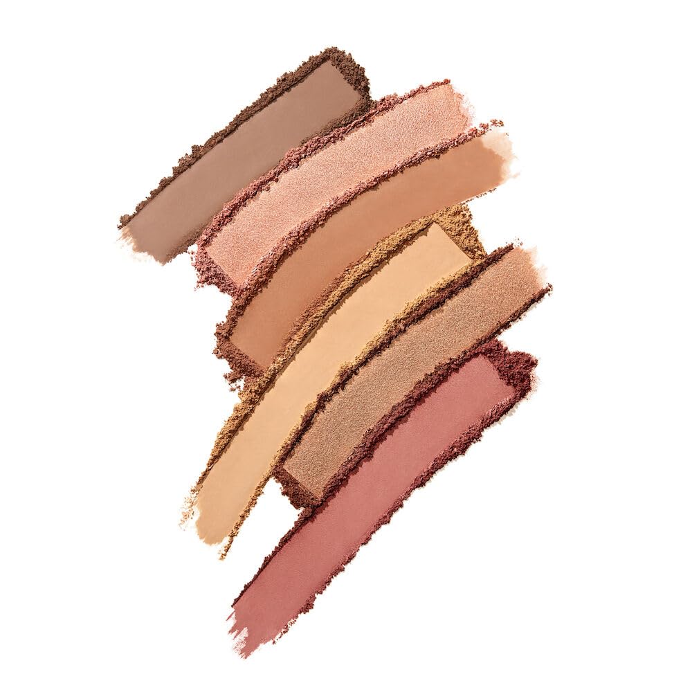 Smashbox The Cali Contour Palette - Six-Shade Contour Kit with Highlighter, Bronzer & Blush for Dimension & Glow