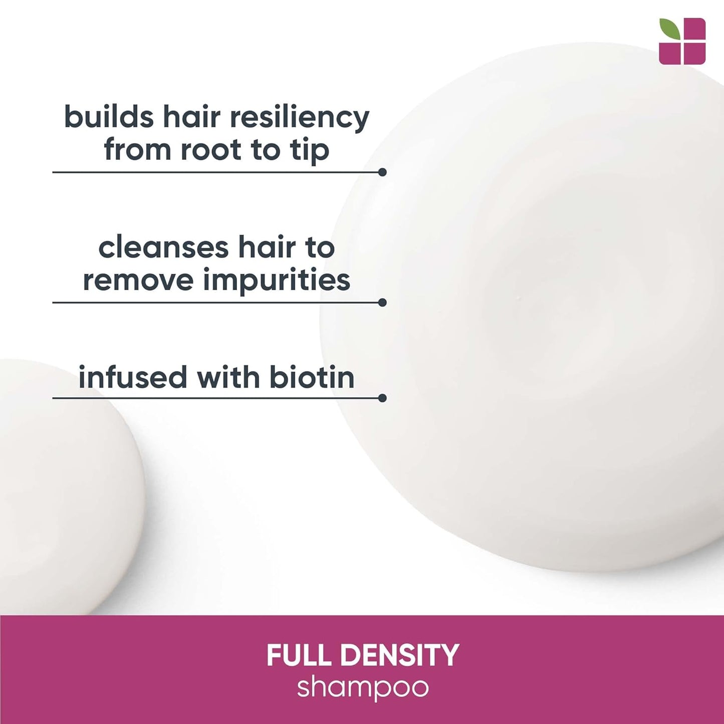 Biolage Full Density Thickening Shampoo - Boost Volume & Thickness for Fine Hair | Vegan & Paraben-Free