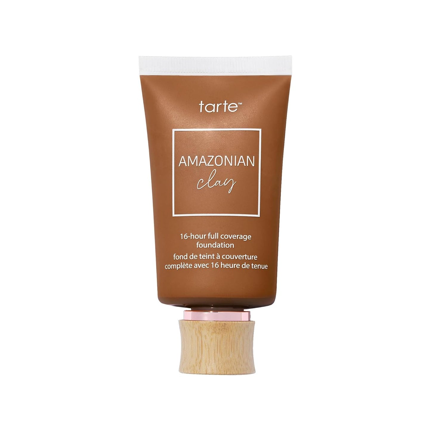Tarte Amazonian Clay Foundation - 16-Hour Matte Coverage with Hydrating Vitamin E | Vegan & Cruelty-Free
