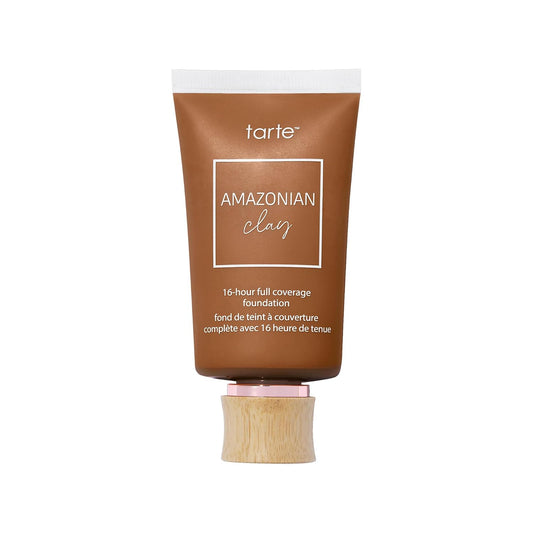 Tarte Amazonian Clay Foundation - 16-Hour Matte Coverage with Hydrating Vitamin E | Vegan & Cruelty-Free