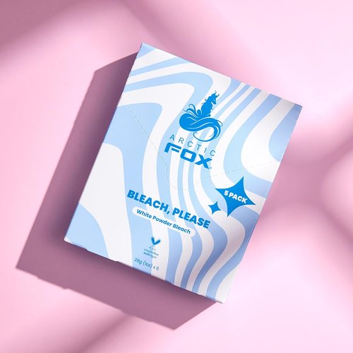 Arctic Fox Bleach Please Hair Lightener - Fast-Acting, Vegan & Cruelty-Free - 5 Pack, 1 oz Each