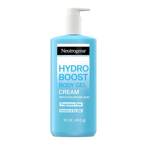 Neutrogena Hydro Boost Body Moisturizing Gel Cream - Fast Absorbing Hydration with Hyaluronic Acid | 16 oz