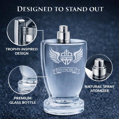 Regine Switzerland Men's Perfume - Fresh Aquatic Woody Cologne with Grapefruit & Jasmine - Long-Lasting 100ml
