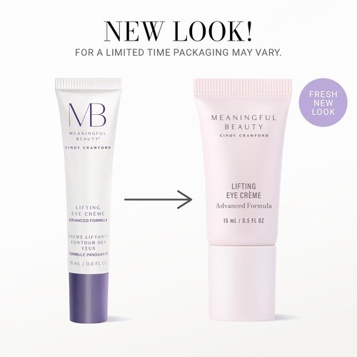 Meaningful Beauty Lifting Eye Crème - Advanced Formula for Youthful Skin | 0.5 oz