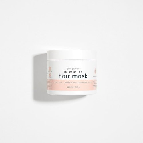 Georgiemane 10 Minute Hair Mask - Deep Conditioning Treatment | 7.44 Fl Oz for Silky Hair