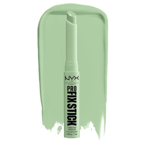 NYX Professional Makeup Pro Fix Stick - Green Correcting Concealer for Buildable Medium Coverage