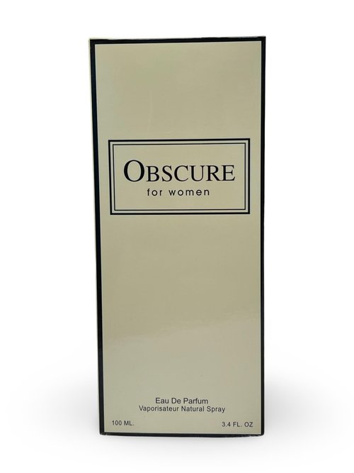 Secret Plus Obscure for Women Eau de Parfum Spray, 3.4 Fl Oz, Vanilla, Spices, Amber
