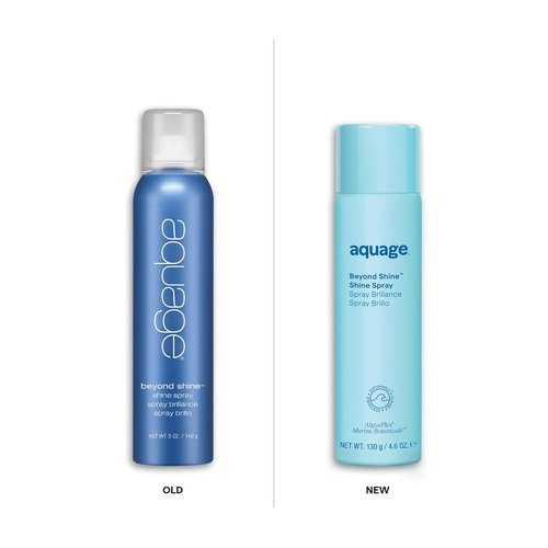 AQUAGE Beyond Shine - Fine-Mist Glossing Spray for Curly Hair | Polishes & Smooths, 4.6 fl. oz