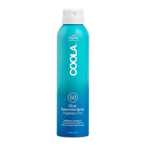 COOLA Organic Sunscreen SPF 50 - Vegan & Gluten-Free Sunblock Spray for Daily Skin Protection