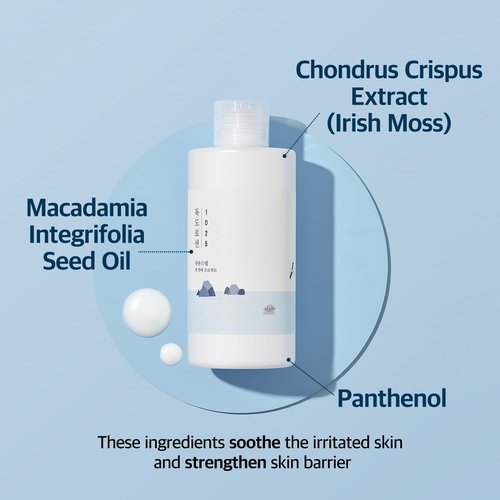 ROUND LAB 1025 Dokdo Lotion | Lock in moisture, Triple Hyaluronic Acid, Emulsion, Long lasting hydration, Calming Lotion for sensitive skin (6.76fl.oz)