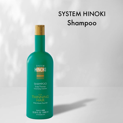 Hayashi Hinoki Shampoo - Nourishing Formula for Healthy Hair | 33.8 Fl Oz