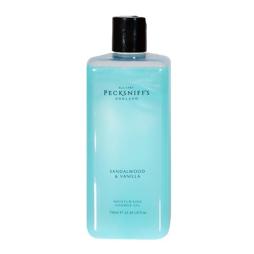 Pecksniff's Moisturizing Shower Gel - Sandalwood & Vanilla | 750ml / 25.36 Fl Oz