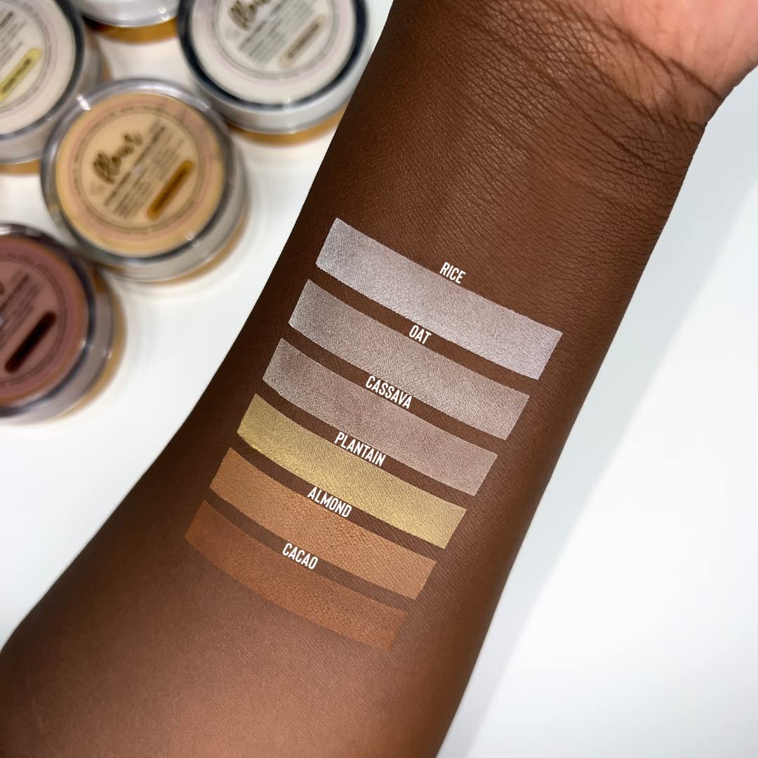 Beauty Bakerie Flour Setting Powder - Long-Lasting Matte Finish for Oily Skin | 0.5oz Oat (Translucent)