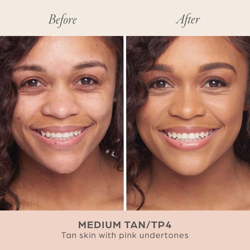 PÜR MINERALS 4-in-1 Pressed Mineral Makeup Powder Foundation with SPF 15 | Buildable Medium to Full Coverage